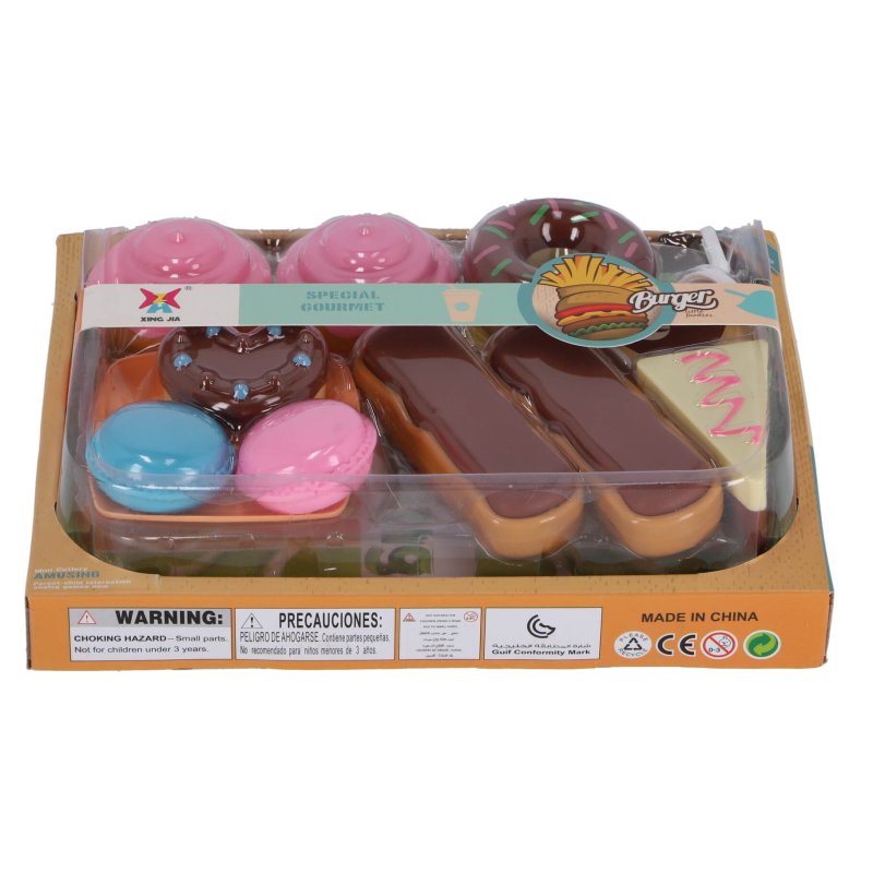 VOEDSELSET DONUT EN MACARON - 474 5080 - 474-5080