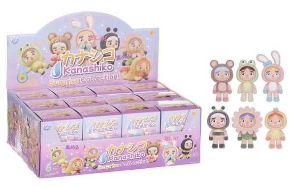 KANASHIKO BLINDBOX 6,5X9CM 6 ASSORTI IN - 5038104661884 - 576-1886