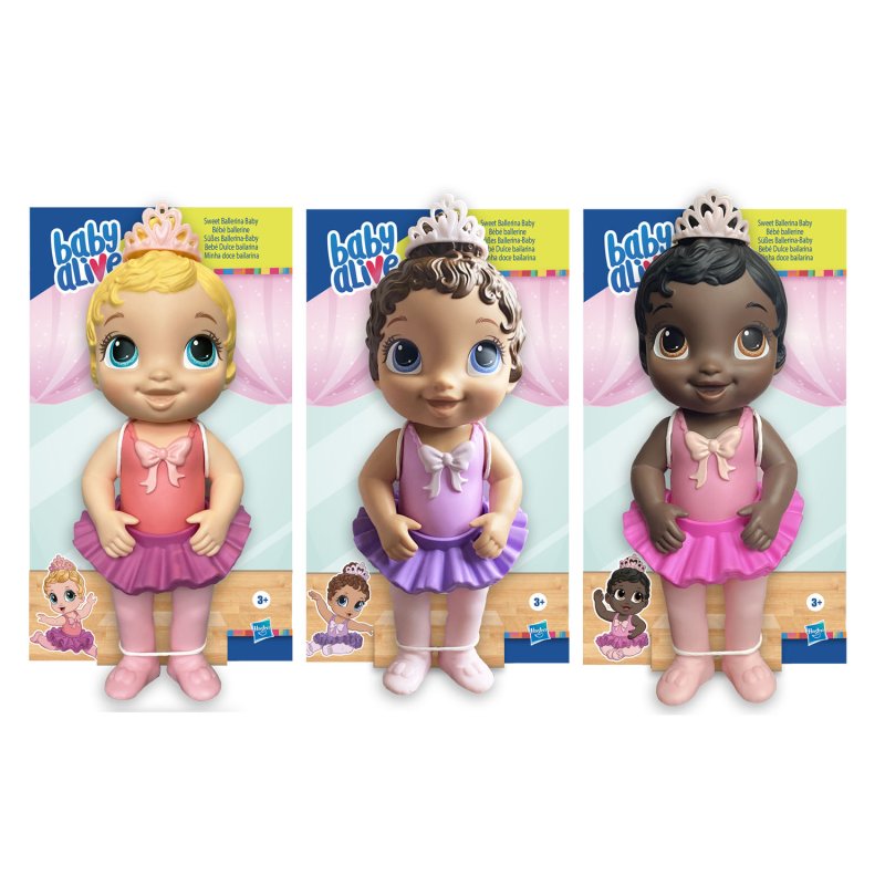 BABY ALIVE SWEET BALLERINA BABY ASSORTI - 505 4602 - 505-4602