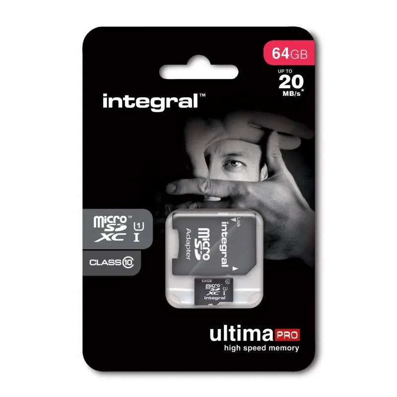 SD KAART INTEGRAL+MICRO 64 MB - 5055288430822 - *0010198789