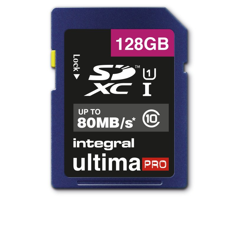 SD KAART INTEGRAL 128GB - 5055288432611 - *0010259899