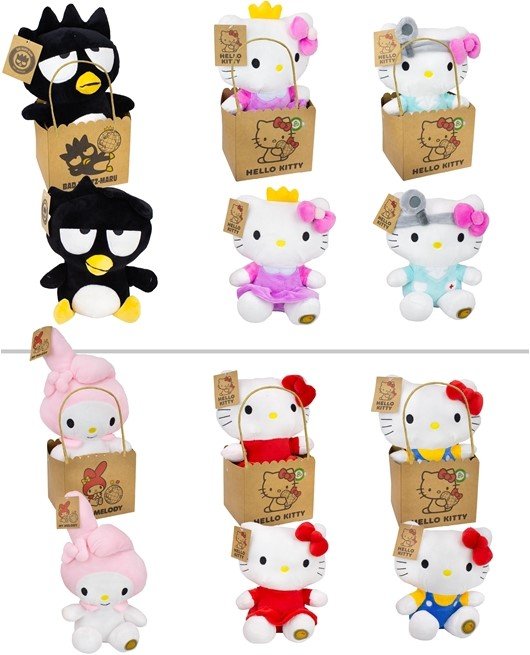 HELLO KITTY PLUCHE IN PAPIEREN GIFTBAG 6 - 5060573549929 - 581-9899