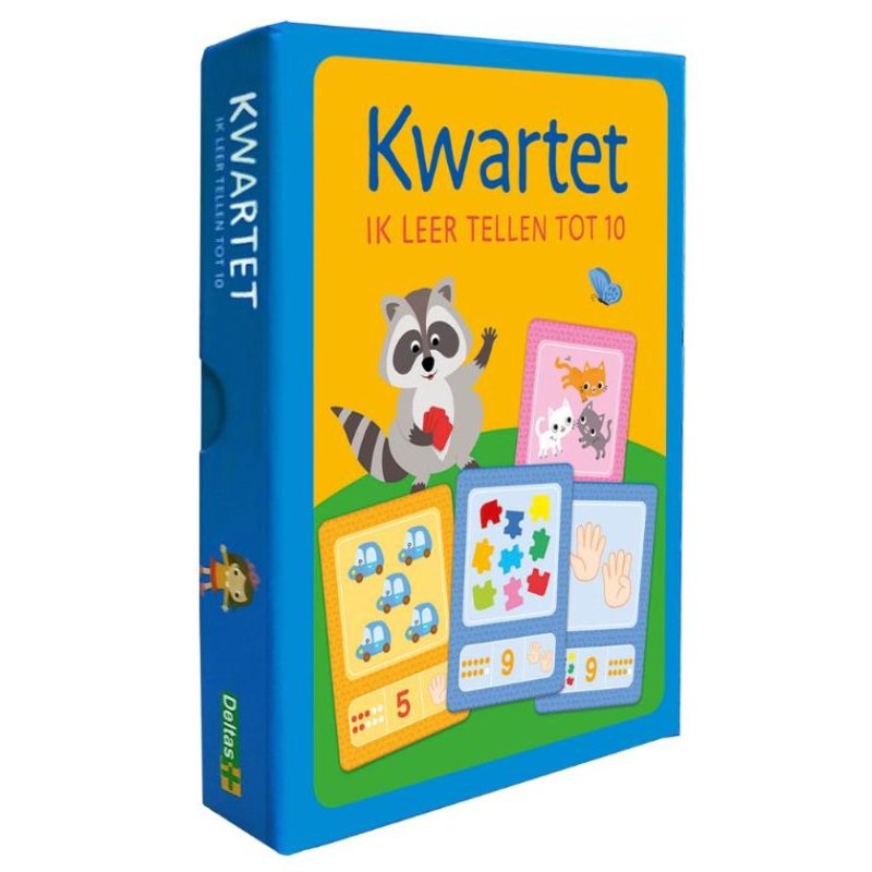 KWARTET IK LEER TELLEN TOT 10 - 530x840 - *0010244993