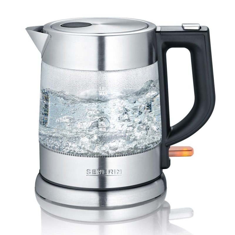 SEVERIN WATERKOKER GLAS 1L 2200W WK3468 - 5400073 1 - 5400073