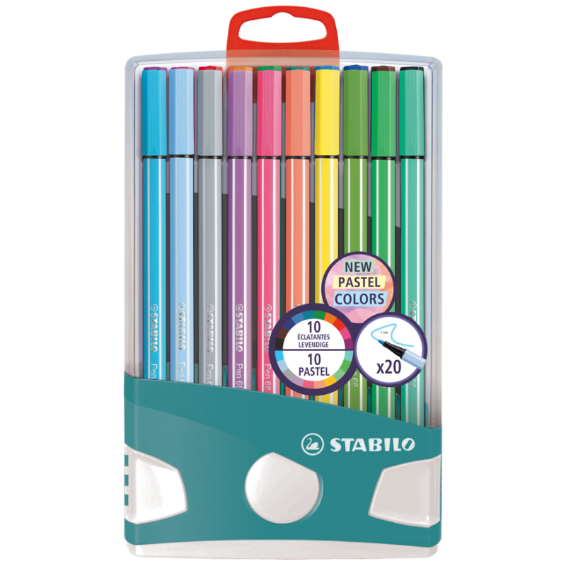 STABILO STIFTEN PEN 68 PASTELPARADE - 5413364618203 - 650-8203