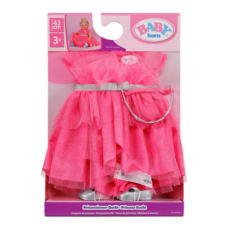 BABY BORN PRINCESS OUTFIT 43CM - 549 0559 - 549-0559