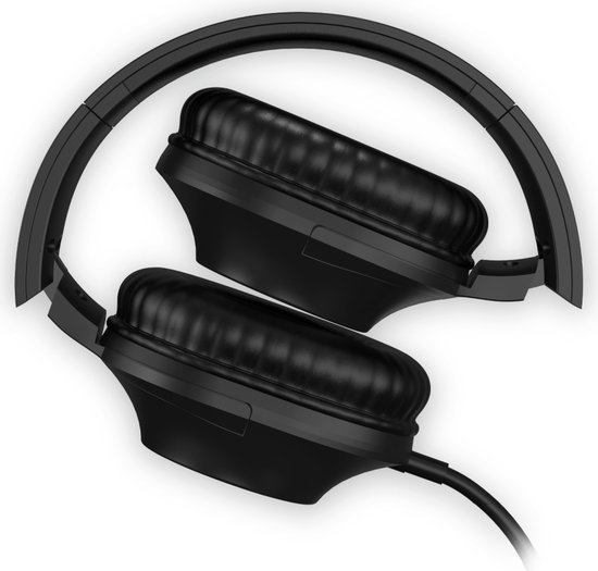 QWARE WIRED HEADPHONE BLACK - 550x525 - *0010226812