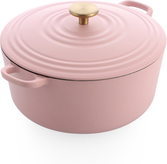 BK BRAADPAN BOURGOGNE 28CM BLUSH PINK - 550x539 3 - *0010246011