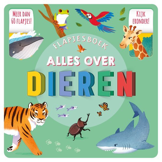 FLAPJESBOEK ALLES OVER DIEREN 4+ - 550x550 10 20 30 40 41 - 1724597