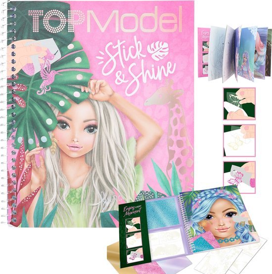 TOPMODEL KLEURBOEK STICK &amp; SHINE - 550x554 2 - 0012470