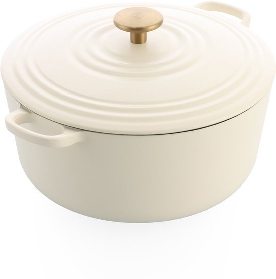 BK BRAADPAN BOURGOGNE 28CM CREAM WHITE - 550x555 3 - *0010246010