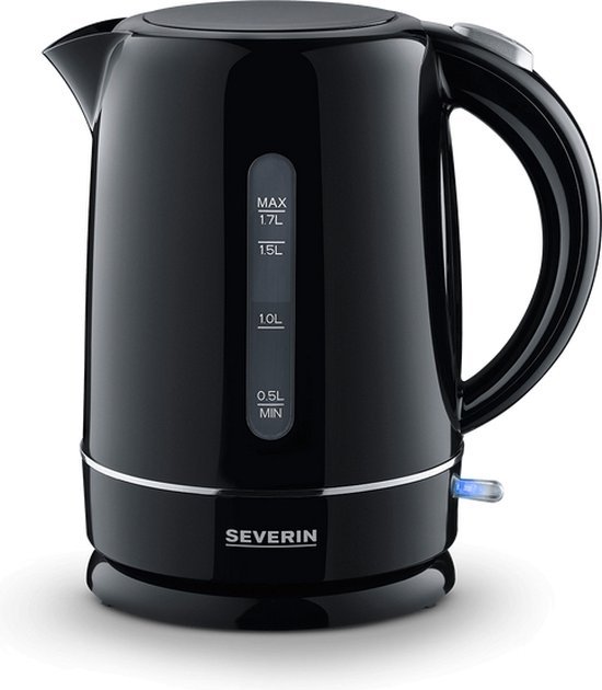 SEVERIN WATERKOKER ZWART 2200W 1.7L - 550x630 - 5400322