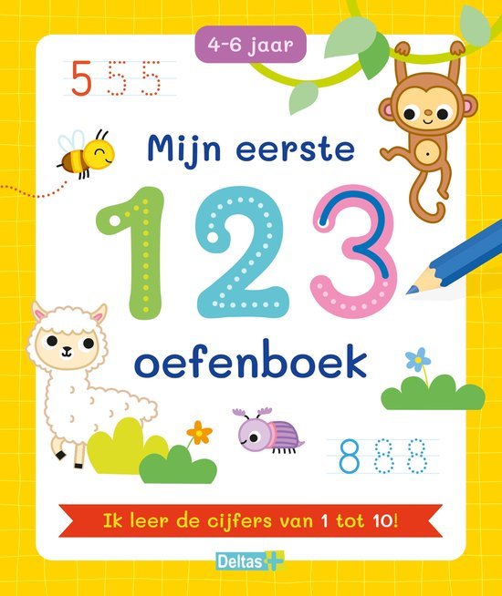 MIJN EERSTE 1 2 3 OEFENBOEK 4-6J - 550x654 - *0010259879
