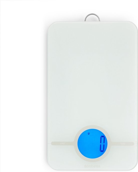 BRABANTIA KEUKENWEEGSCHAAL TASTY+ WIT/GR - 550x683 - 122668