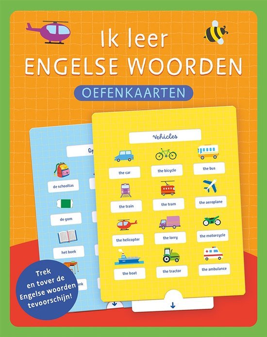 IK LEER ENGELSE WOORDEN - OEFENKAARTEN - 550x694 - *0010262031