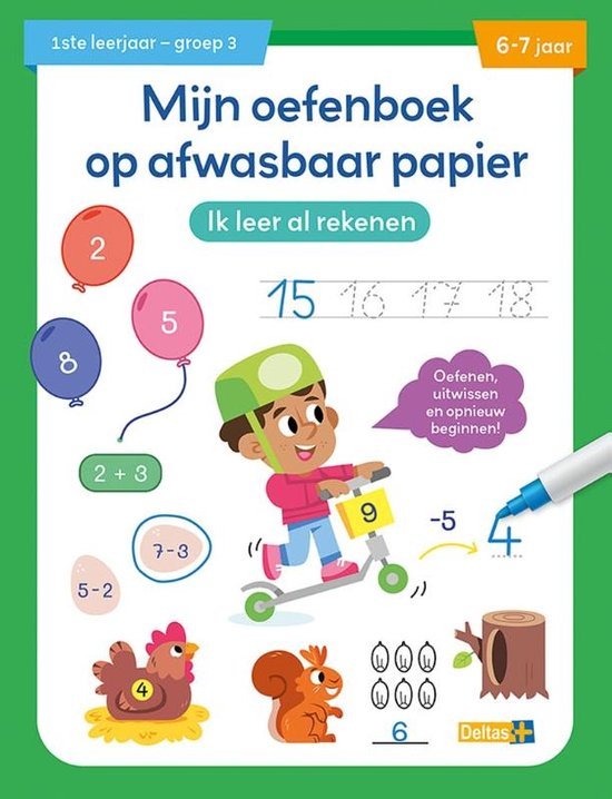 OEFENBOEK AFWASBAAR IK LEER REKENEN 6/7J - 550x718 4 - 0620606