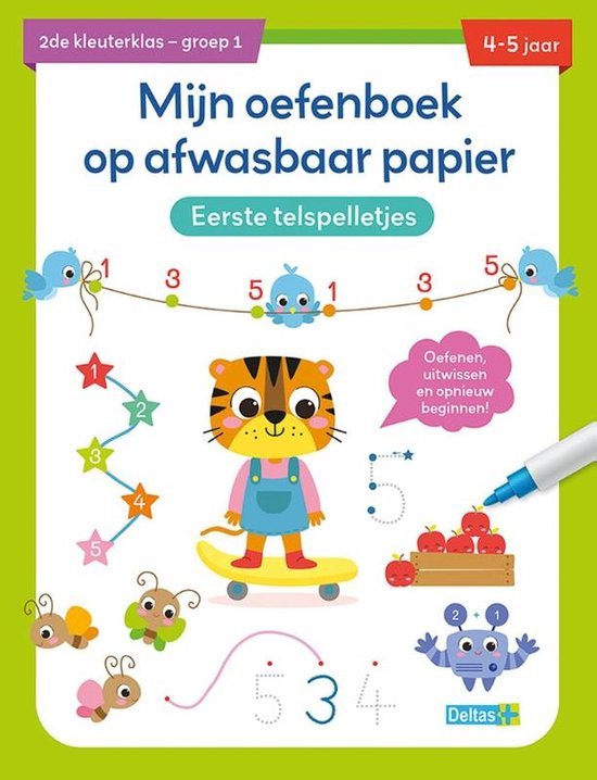OEFENBOEK AFWASBAAR EERSTE TELSPEL 4/5J - 550x718 6 - 0620604