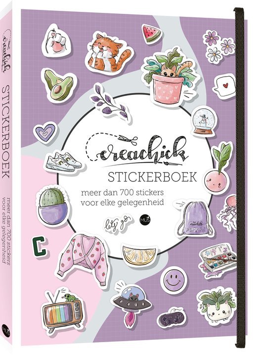CREACHICK STICKERBOEK MET 700 STICKERS - 550x718 8 - *0010244702