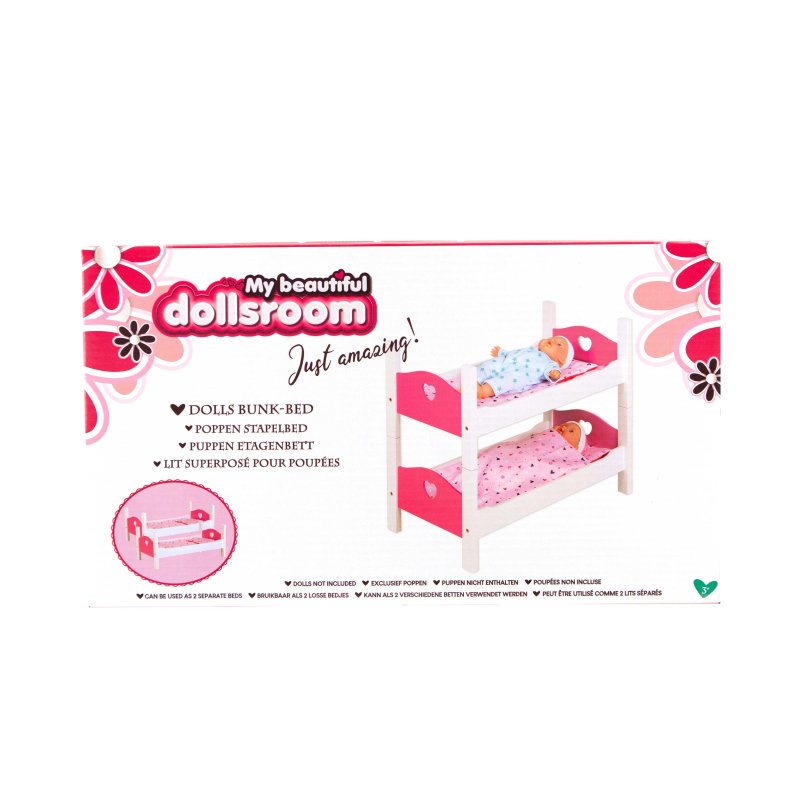 POPPENBED STAPELBED 54 X 29 X 43 CM - 551 0307 - 551-0307
