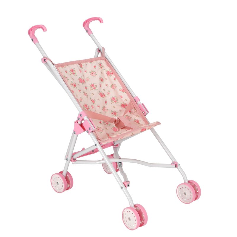 POPPENBUGGY ROZE BLOEM - 553 9304 - 553-9304