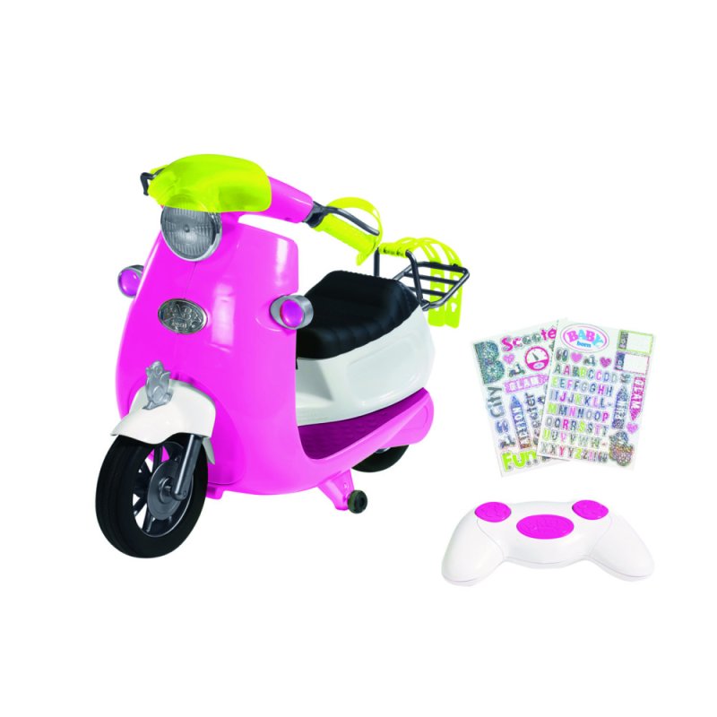BABY BORN CITY GLAM SCOOTER MET AFSTANDS - 555 0192 - 555-0192