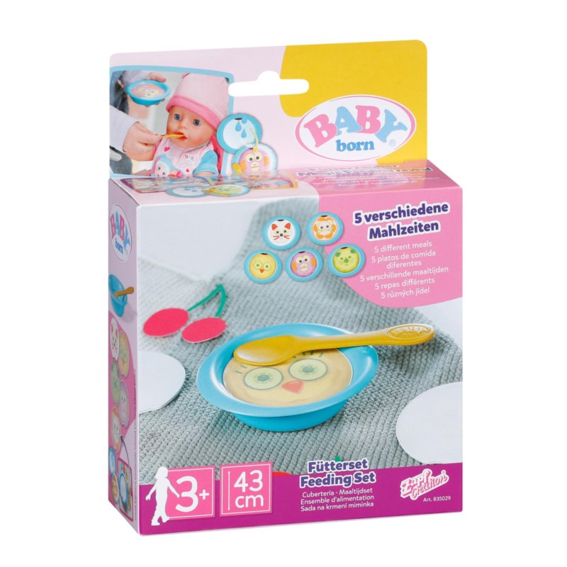 BABY BORN FEEDING SET - 555 5029 - 555-5029