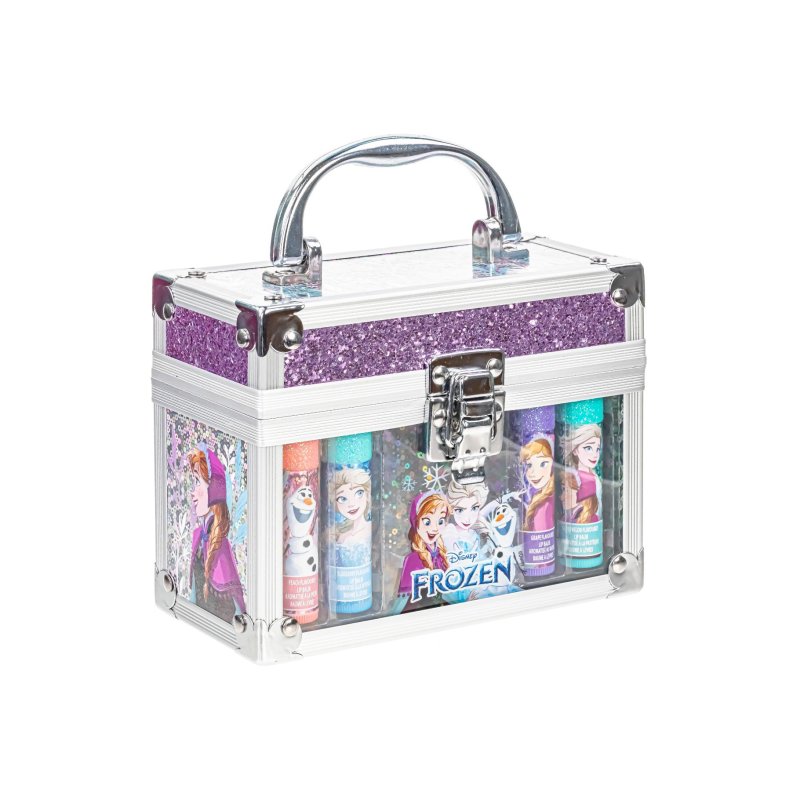 FROZEN MAKE-UP KOFFERTJE MET 4 LIPBALSEM - 556 0160 - 556-0160