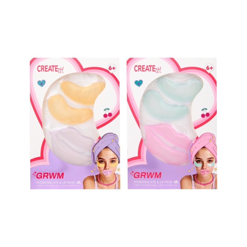 CREATE IT! GRWM EYE AND LIP MASK 2 ASS. - 556 0212 - 556-0212