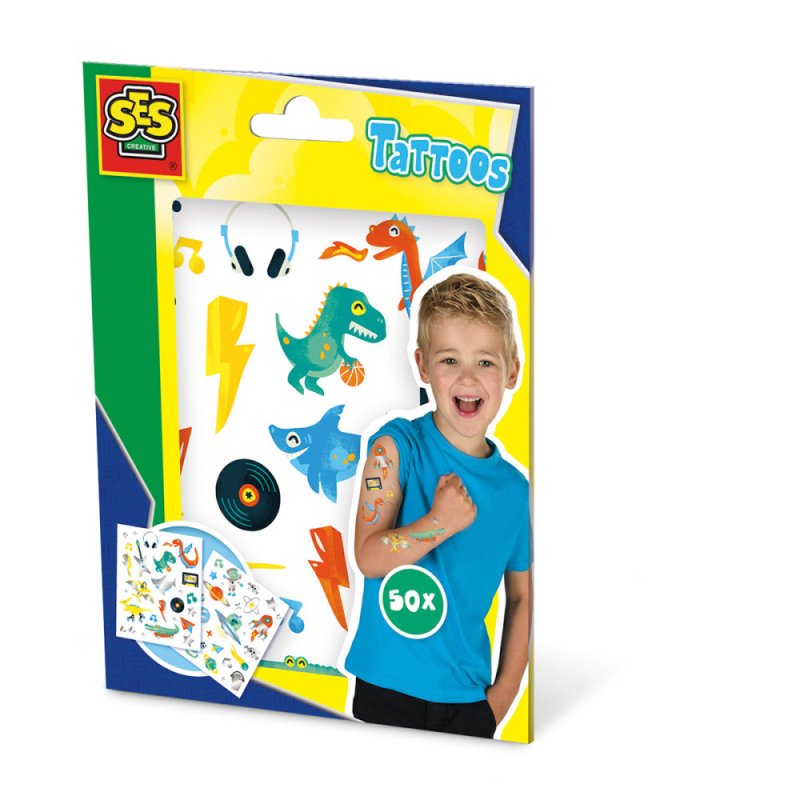 SES TATTOOS VOOR KINDEREN - 556 4281 - 556-4281