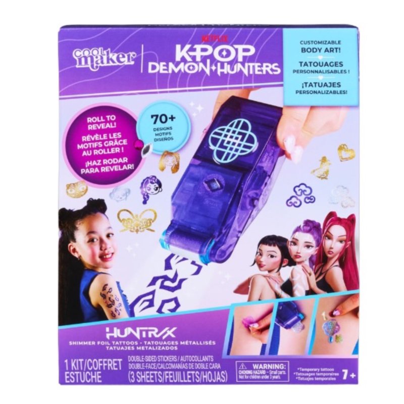 COOL MAKER K-POP DEMON HUNTERS TATTOO AC - 556 7609 - 556-7609