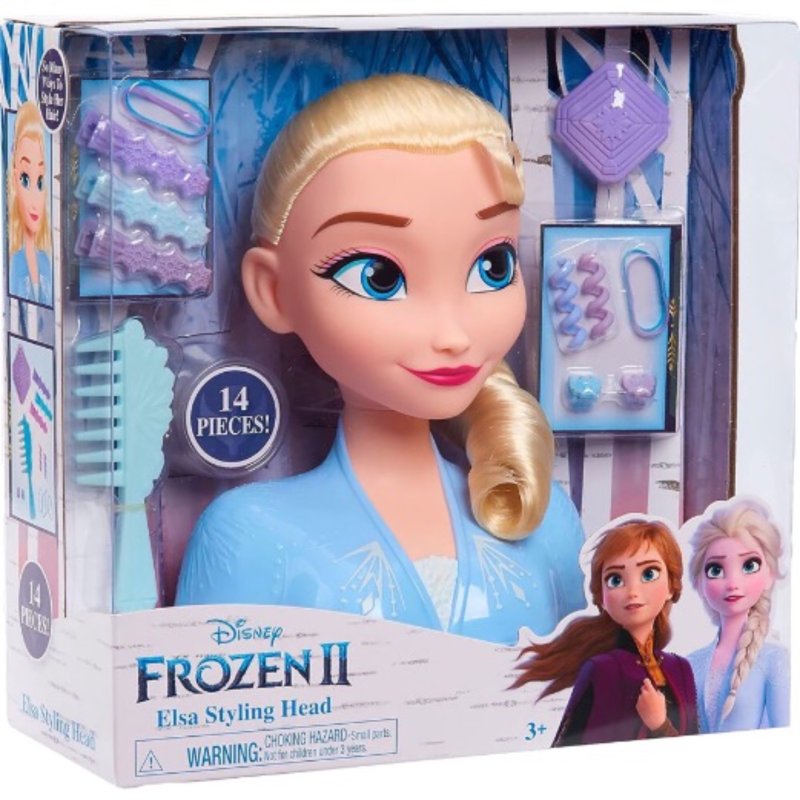 DISNEY FROZEN 2 BASIC ELSA STYLING HEAD - 556 8060 - 556-8060