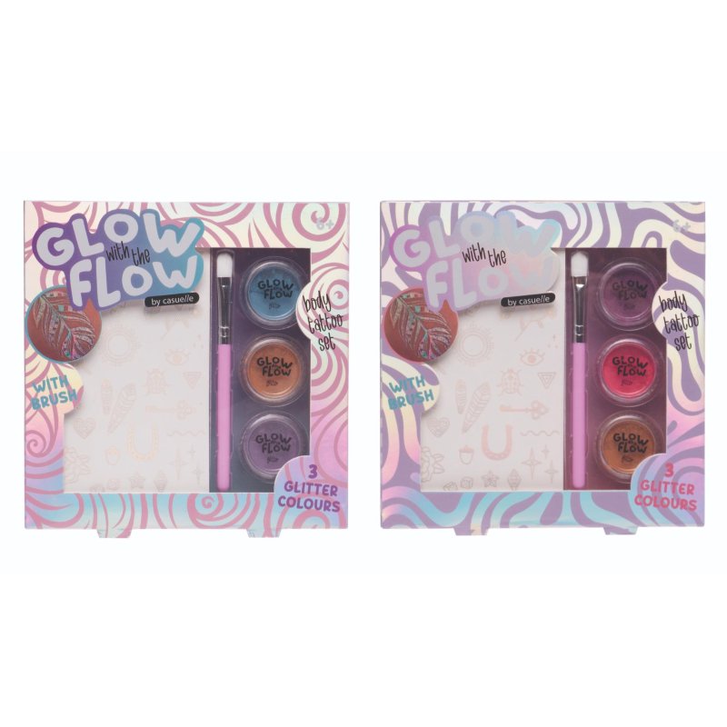GLOW WITH THE FLOW TATTOOSET - 556 9269 - 556-9269