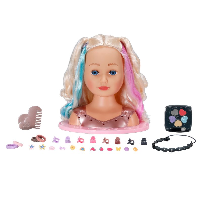 BABY BORN STYLING HEAD RAINBOW - 556 9379 - 556-9379