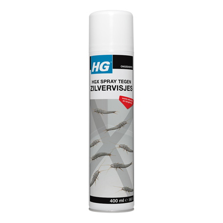 HG X SPRAY TEGEN ZILVERVISJES 400ML - 568040100 - 568040100