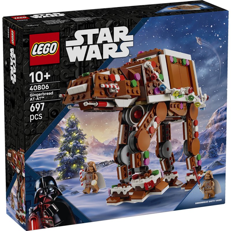 LEGO 40806 CHRISTMAS PEPERKOEK AT-AT WAL - 5702017829968 - *0010263190