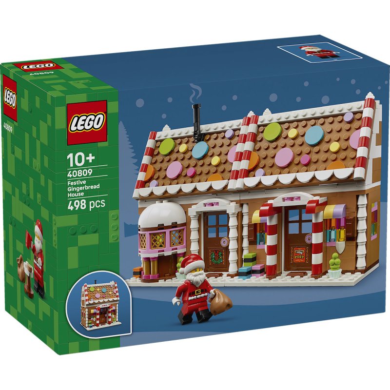 LEGO 40809 CHRISTMAS WINTERS PEPERKOEKHU - 5702017830995 - *0010263191