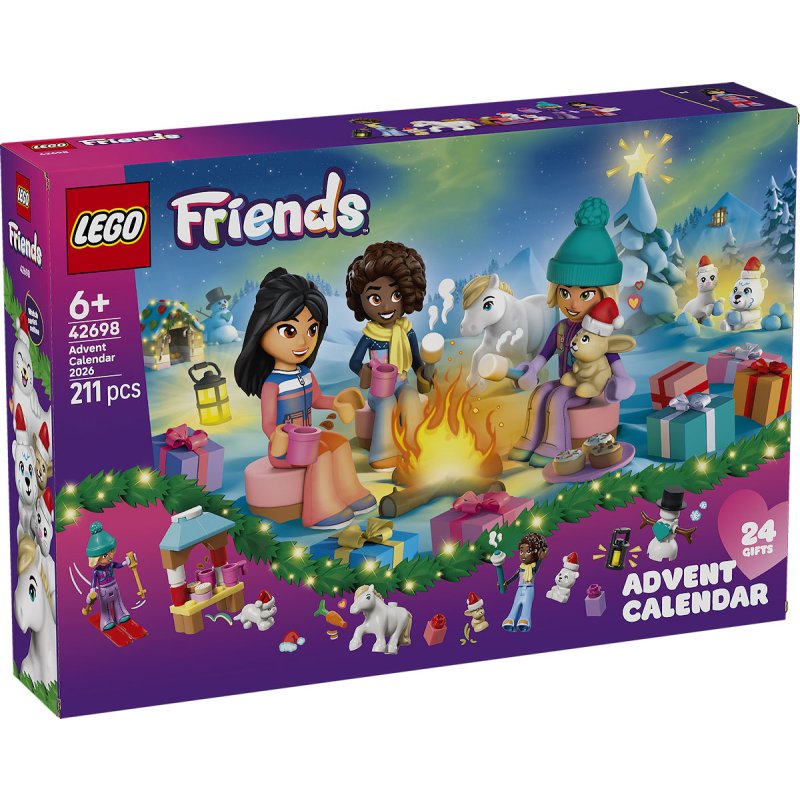 LEGO 42698 FRIENDS ADVENTSKALENDER 2026 - 5702018054697 - *0010263194