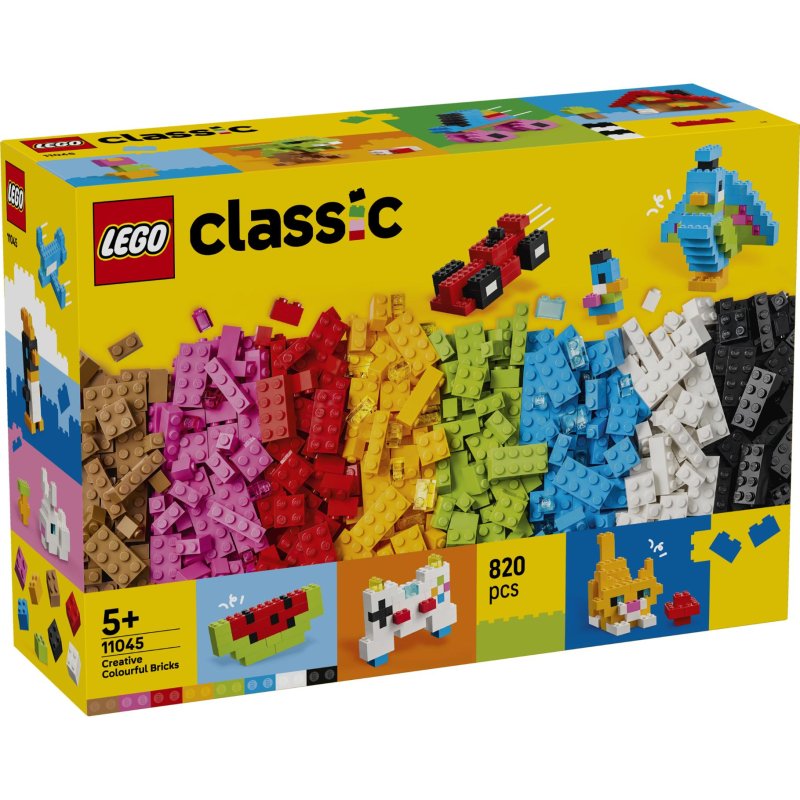 LEGO 11045 CLASSIC KLEURRIJKE CREATIEVE - 5702018054772 - *0010262870