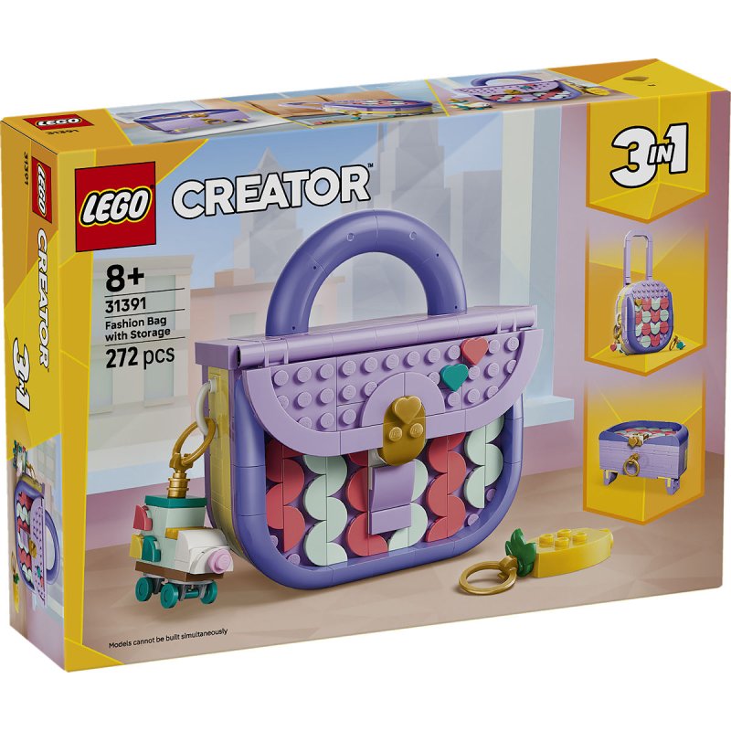 LEGO 31391 CREATOR STIJLVOLLE TAS OPBERG - 5702018054840 - *0010262877