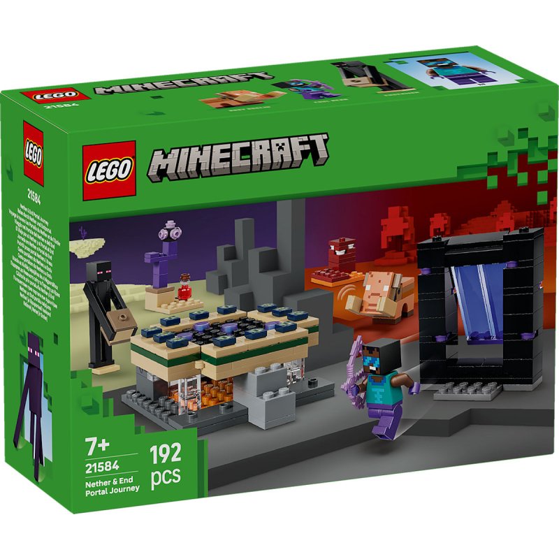 LEGO 21584 MINECRAFT REIS NETHER END-POR - 5702018055892 - *0010258927