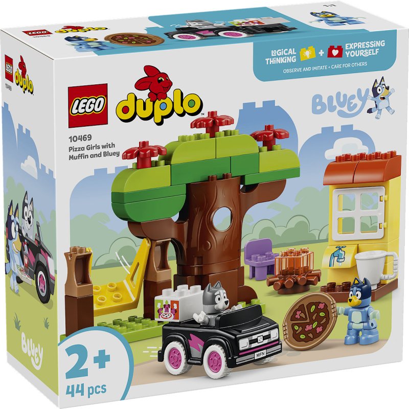 LEGO 10469 DUPLO BLUEY PIZZAMEISJES MUFF - 5702018056509 - *0010262852