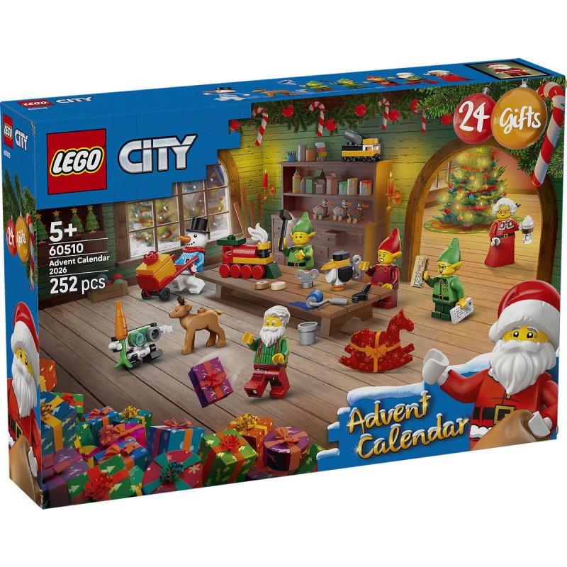LEGO 60510 CITY ADVENTSKALENDER 2026 - 5702018056783 - *0010263196