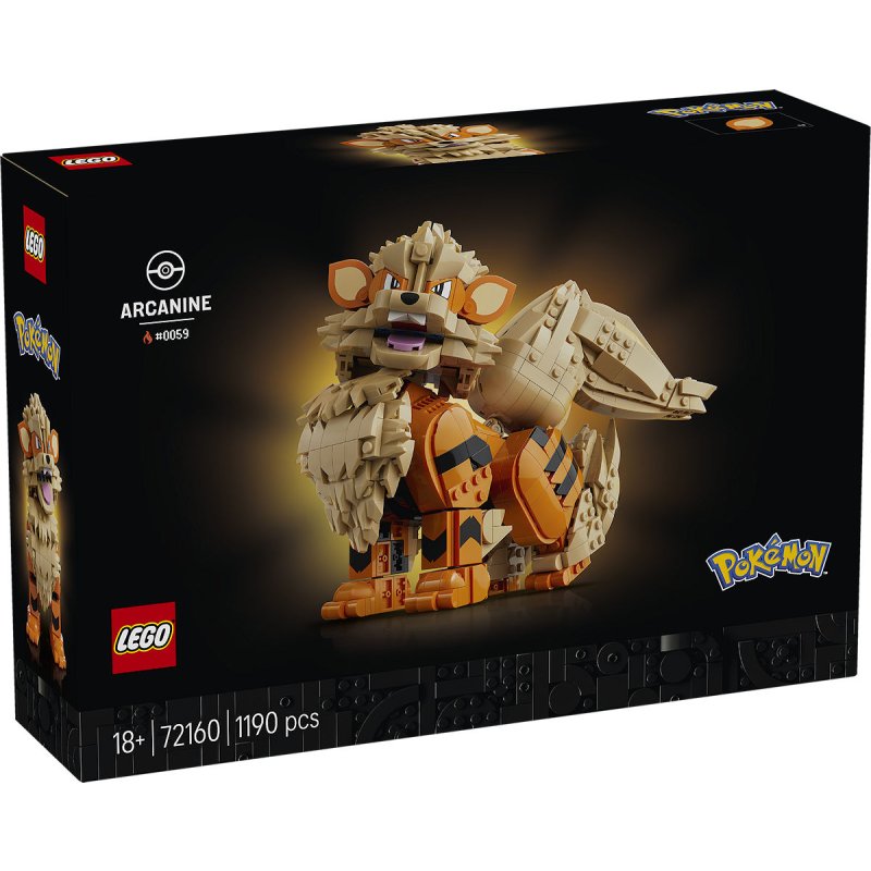 LEGO POKEMON ARCANINE - 5702018068144 - 411-8144