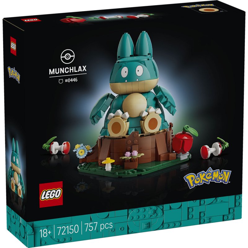 LEGO POKEMON MUNCHLAX - 5702018069257 - 411-9257