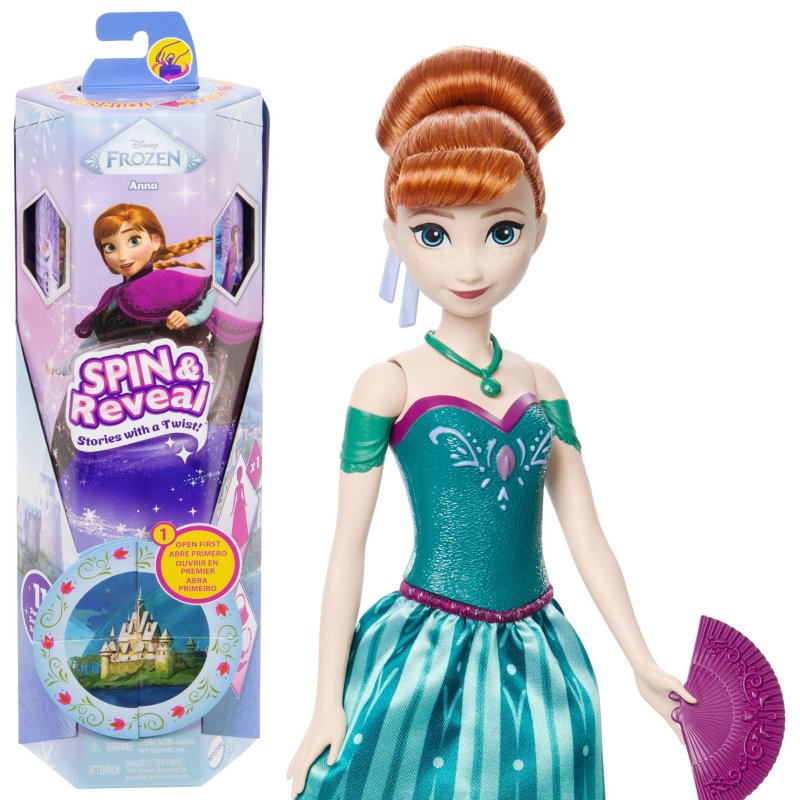FROZEN POP SPIN EN REVEAL ANNA - 571 0377 - 571-0377