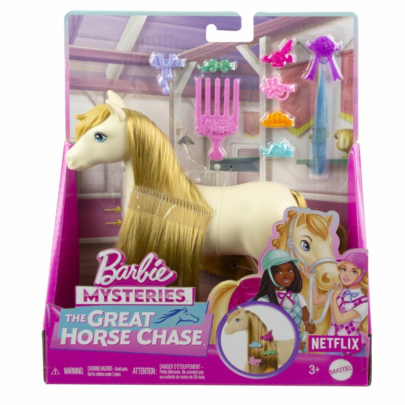 BARBIE FAMILY HORSE CHASE PONY MET ACCES - 571 0952 - 571-0952