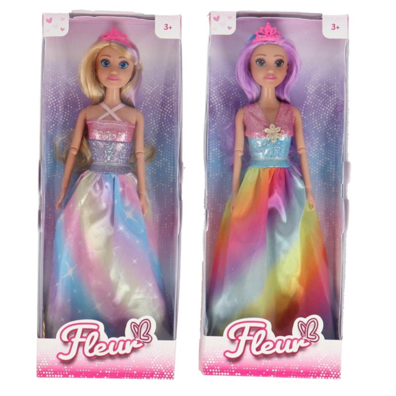 POP FLEUR REGENBOOG PRINSES 2 ASSORTI - 571 2660 - 571-2660