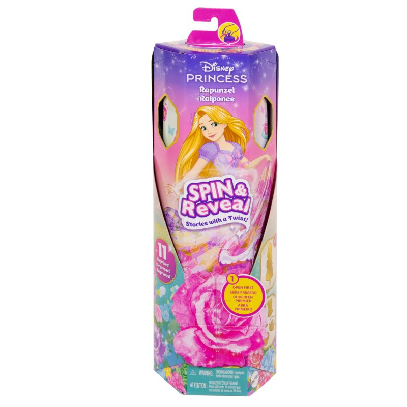 DISNEY PRINCESS SPIN &amp; REVEAL RAPUNZEL P - 571 9689 - 571-9689
