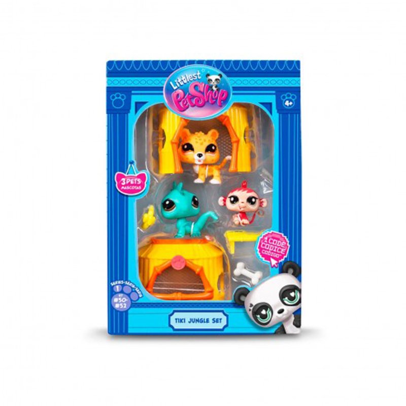 LITTLEST PET SHOP PLAYSET THEMED JUNGLE - 576 0051 - 576-0051