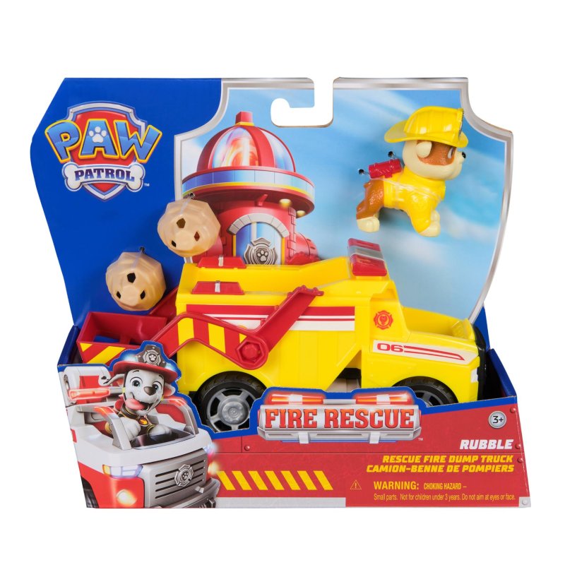 PAW PATROL FIRE RESCUE VEHICLE RUBBLE - 576 1507 - 576-1507